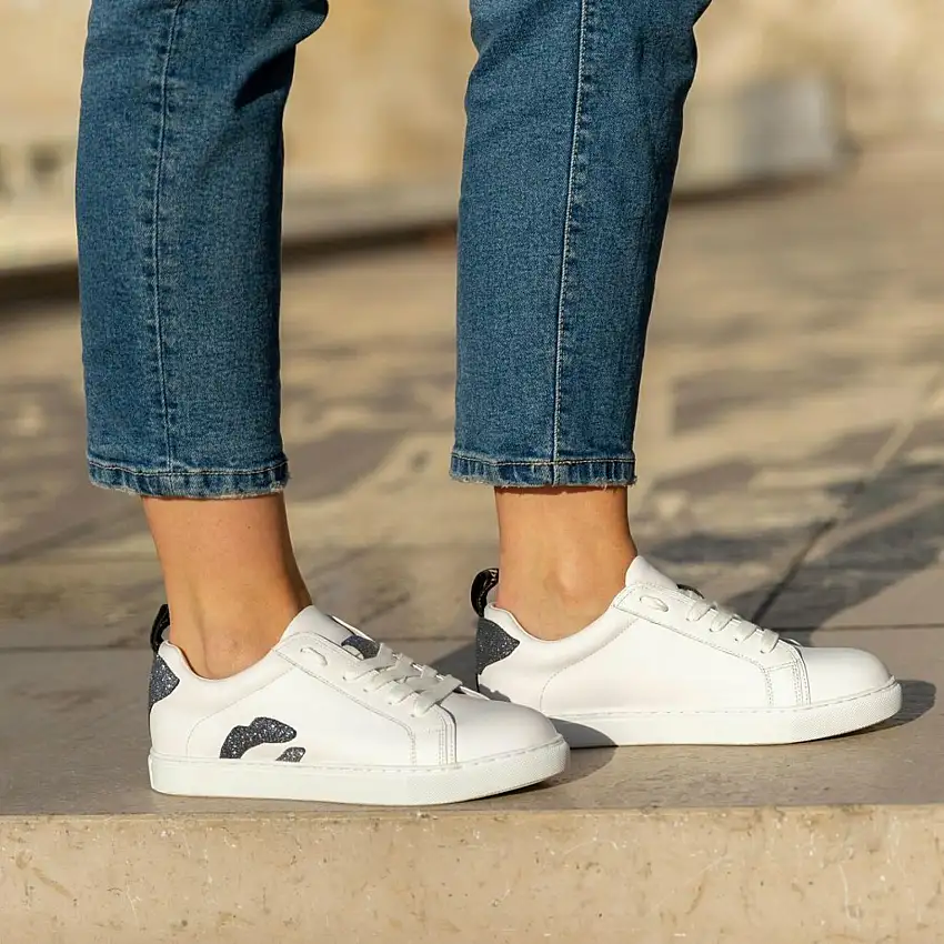 Scarpe da ginnastica da donna Bons Baisers de Paname Betty-Glitter Gun