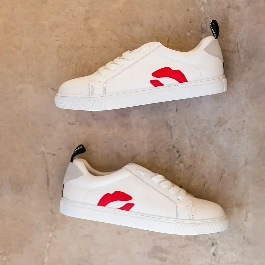 Scarpe da ginnastica da donna Bons Baisers de Paname Betty-Rouge