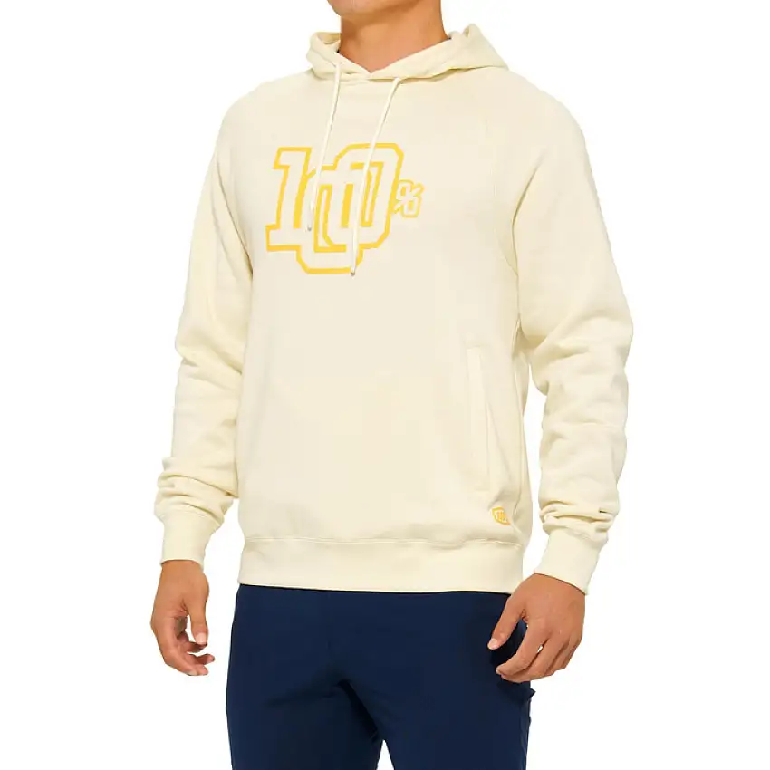 100% maglione con cappuccio Varsity