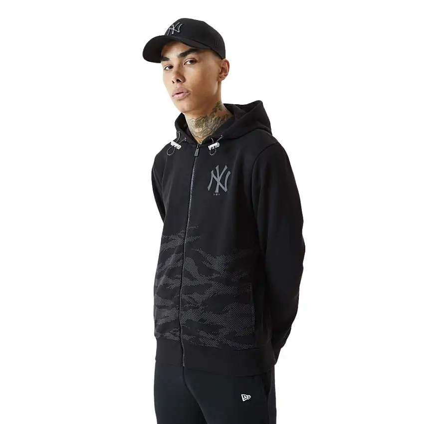 Felpa con cerniera New Era New York Yankees
