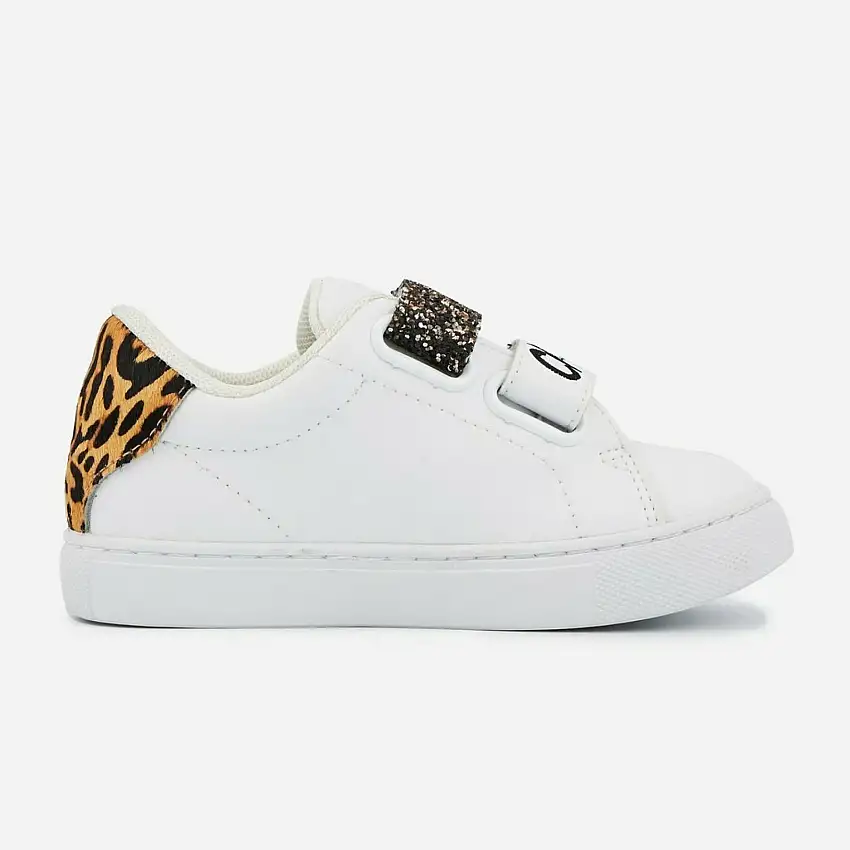 Scarpe da ginnastica da ragazza Bons Baisers de Paname Mini Edith-Mon Chaton