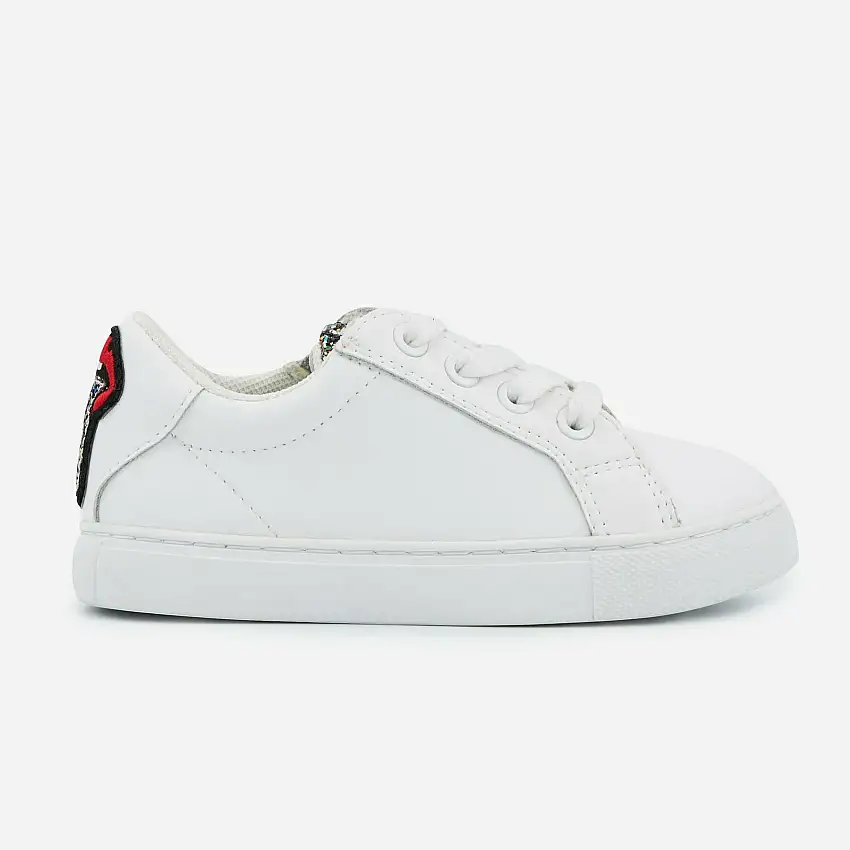 Scarpe da ginnastica da ragazza Bons Baisers de Paname Mini Simone-Glitter Tongue