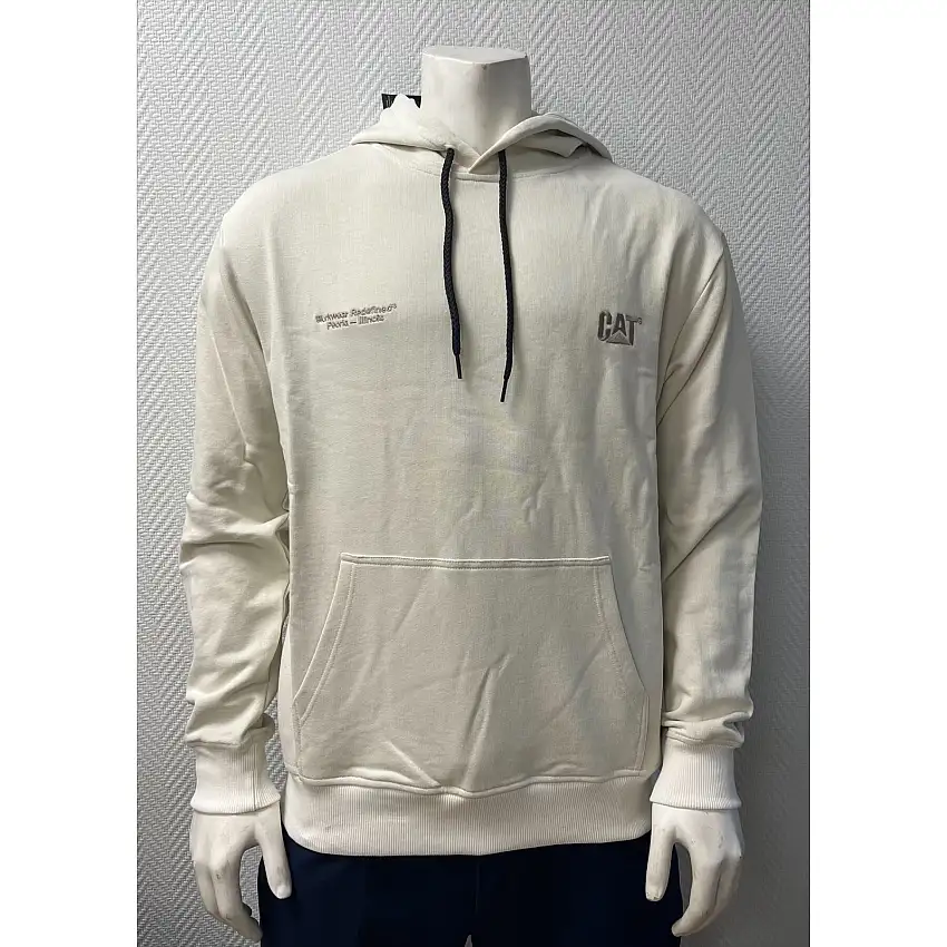 Felpa a girocollo Caterpillar Small Logo con cappuccio [Misura S]