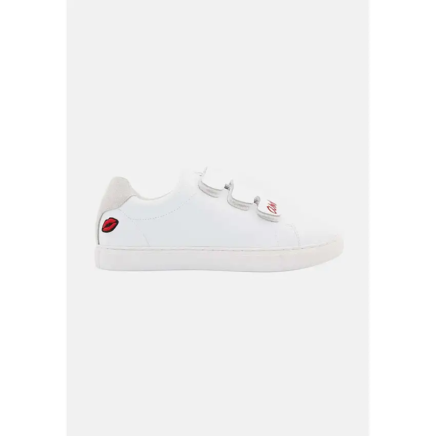 Scarpe da ginnastica da donna Bons Baisers de Paname Edith Amour-Blanc/Rouge