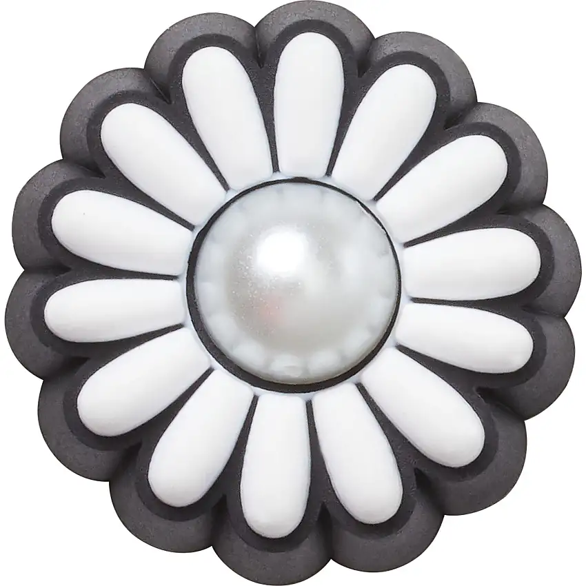 Jibbitz Crocs Flower with Pearl Center