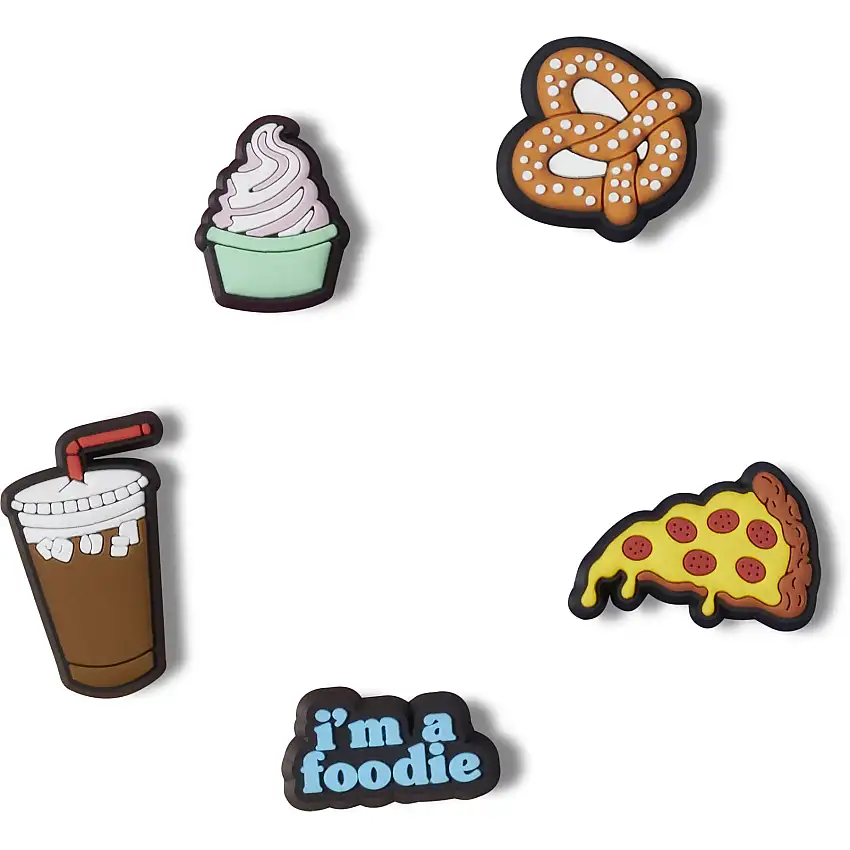 Jibbitz Crocs Food Is Life (x5)