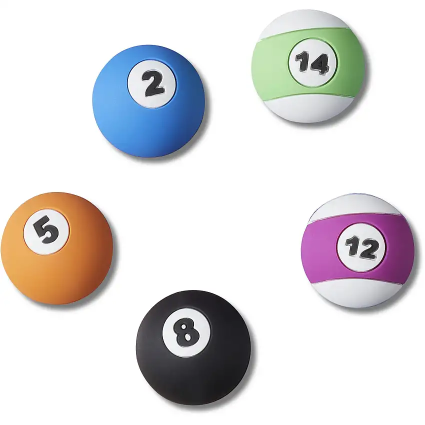Jibbitz Crocs Billiard Balls (x5)