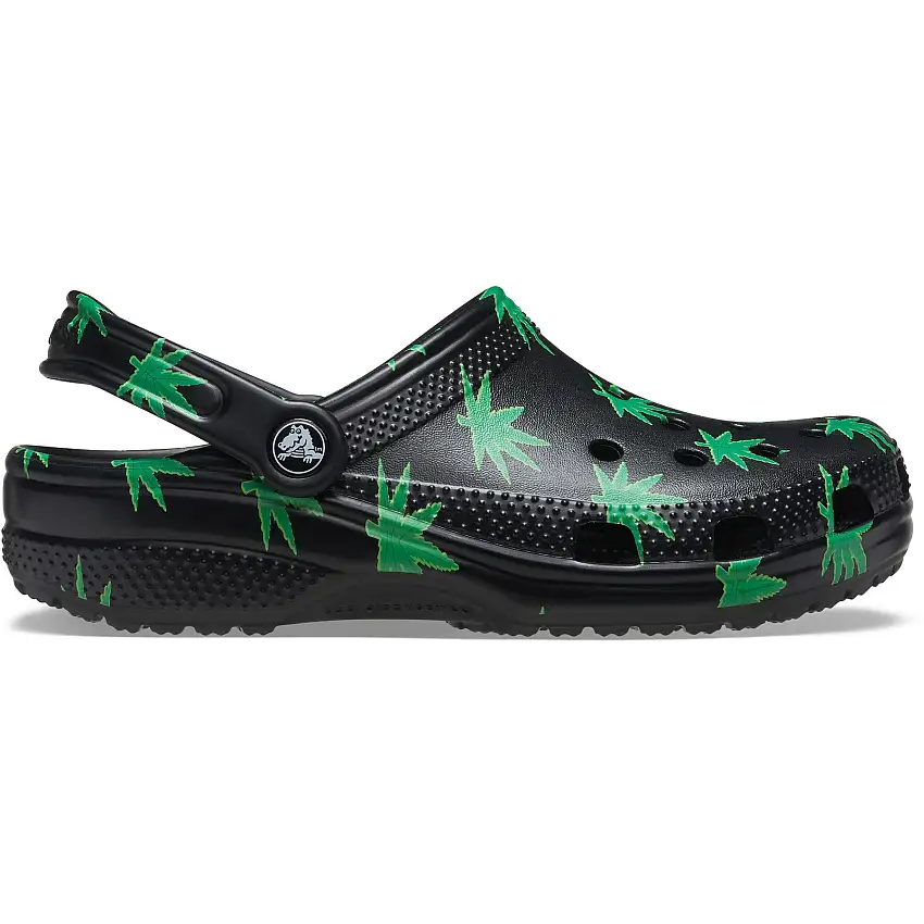 Zoccoli Crocs Classic Hemp Leaf