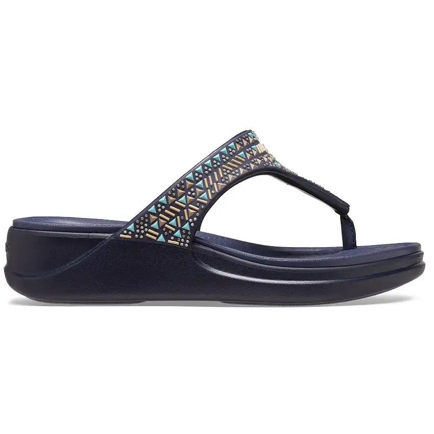 Infradito da donna Crocs Boca Medallion Wdg