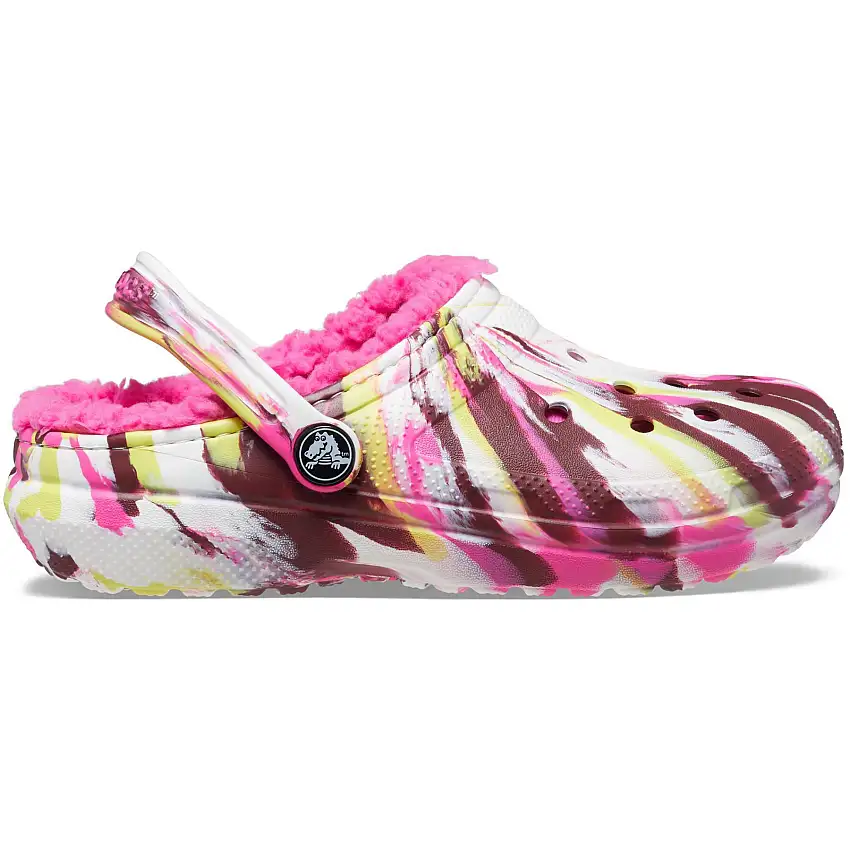 Zoccoli per bambini Crocs Classic Lined Marbled