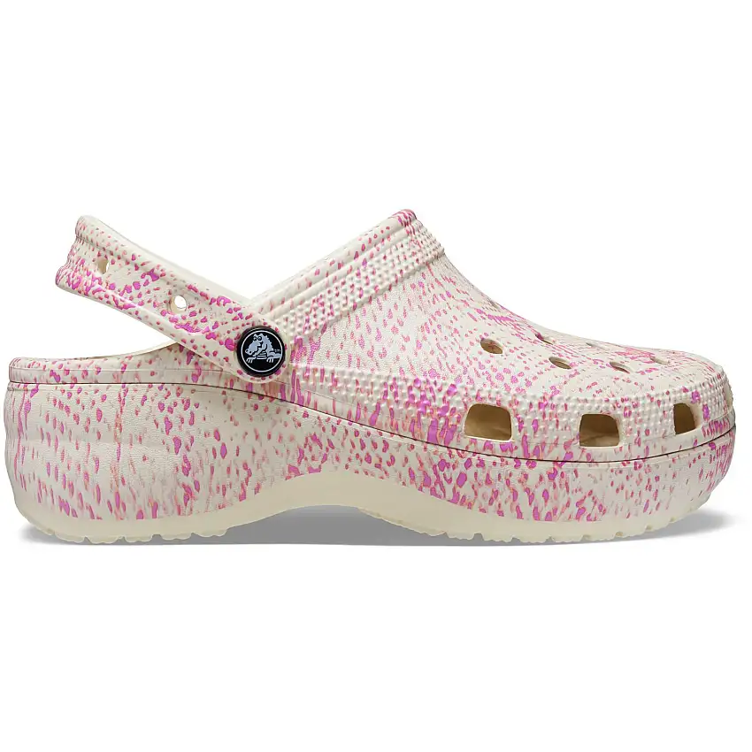 Zoccoli da donna Crocs Classic Platform Snake