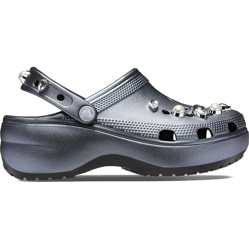 Zoccoli da donna Crocs Clsc Platform Crystals Pearls