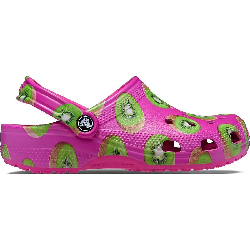 Zoccoli per bambini Crocs Classic Hyper Real