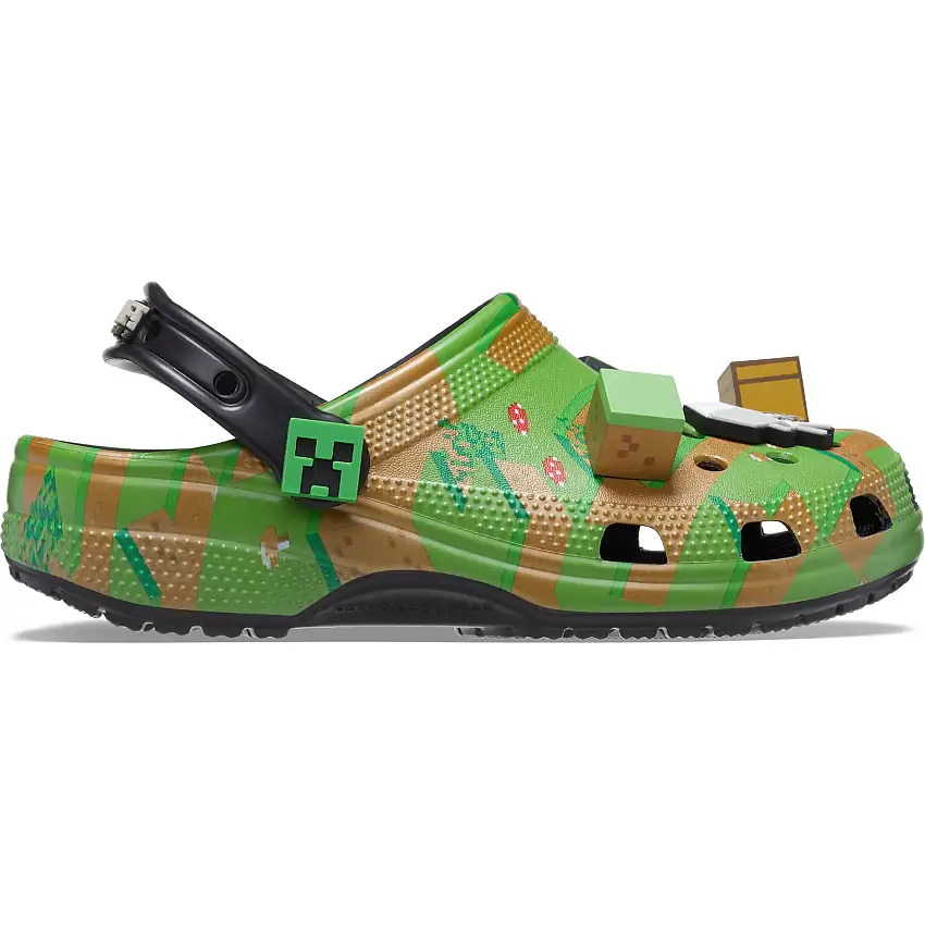 Zoccoli Crocs Minecraft Elevated