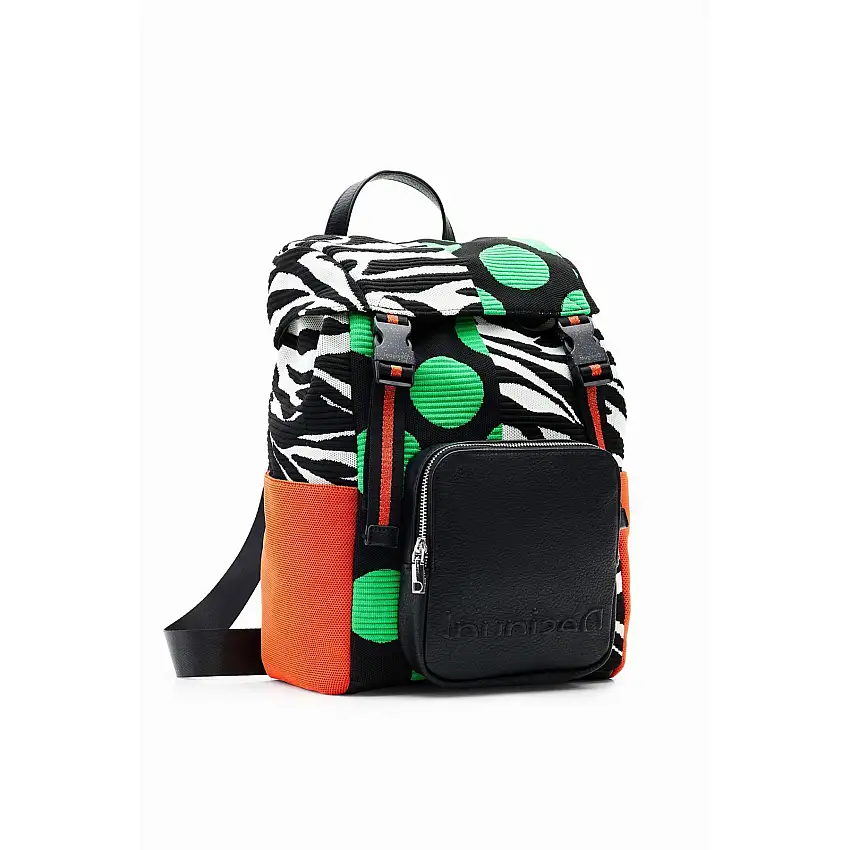 Zaino a rete grande per donne Desigual Patchwork