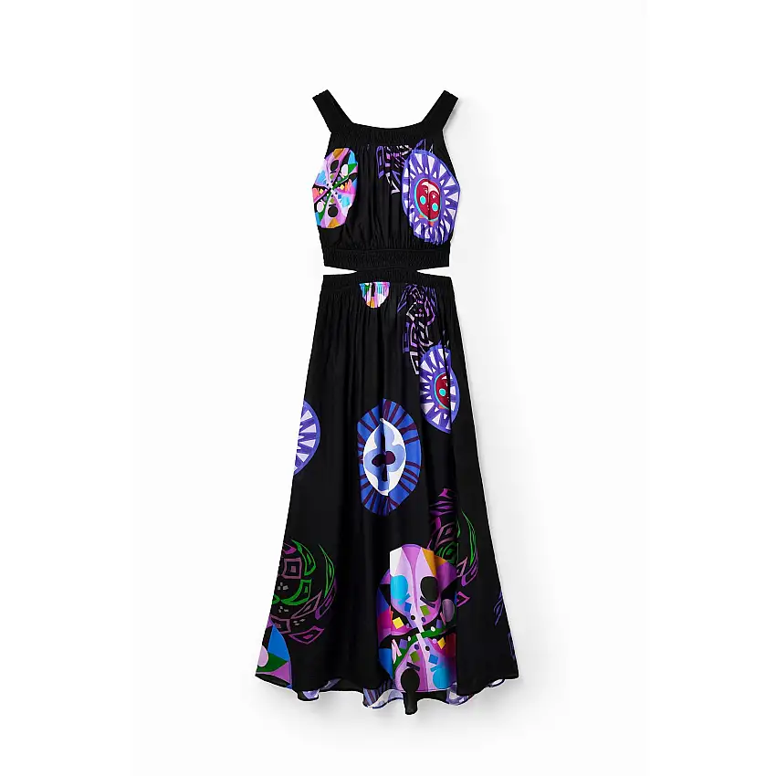Vestito midi cut-out da donna Desigual M. Christian Lacroix