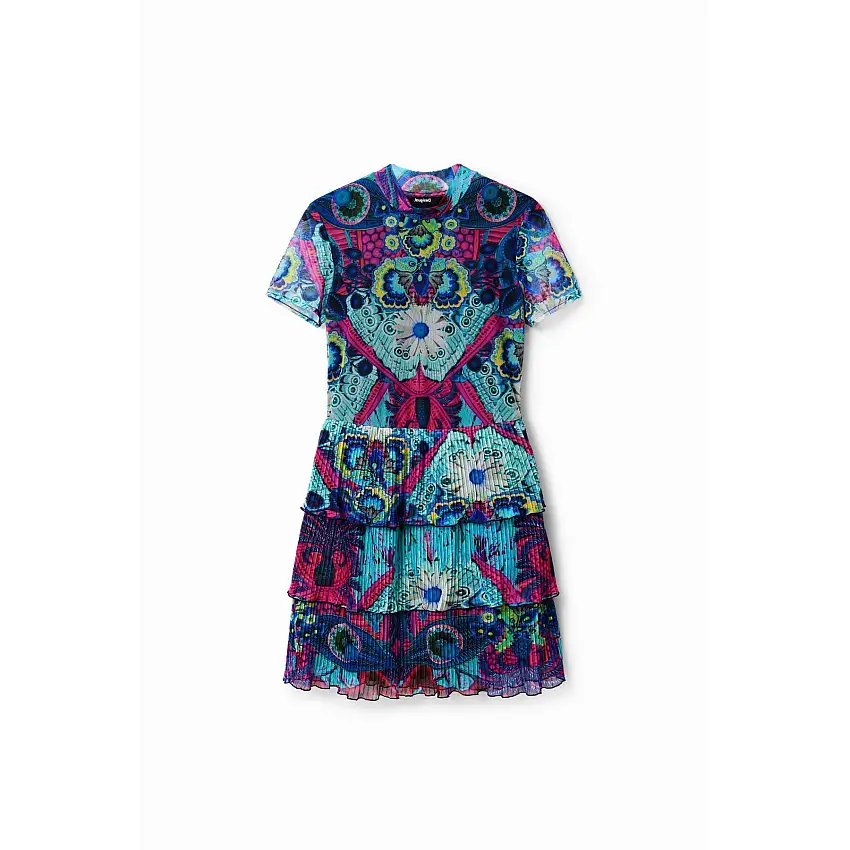 Abito corto da donna con volant Desigual M. Christian Lacroix