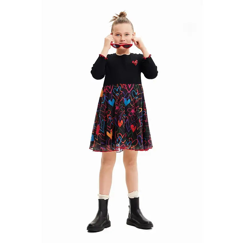 Wrap dress per bambina Desigual Diane