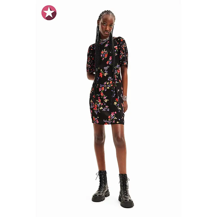 Abito corto floreale da donna Desigual