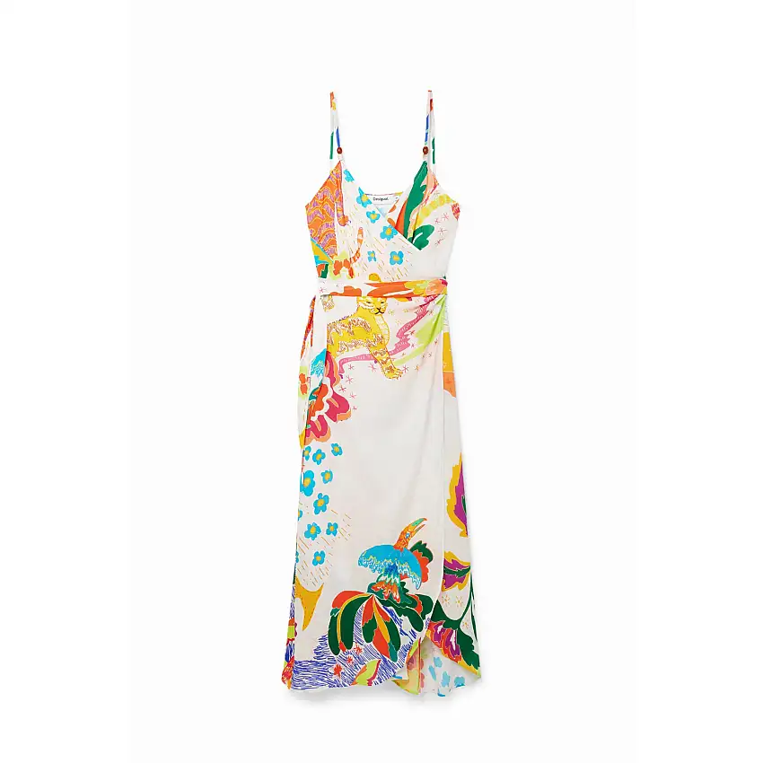 Wrap dress da donna Desigual Selva