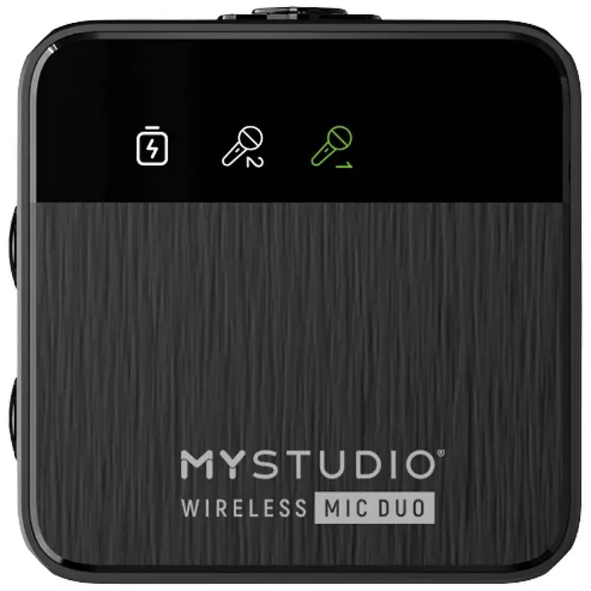 Microfono senza fili Easypix MyStudio Mic Duo