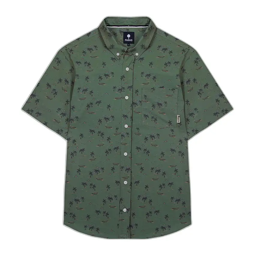 Camicia in cotone Faguo Vallon