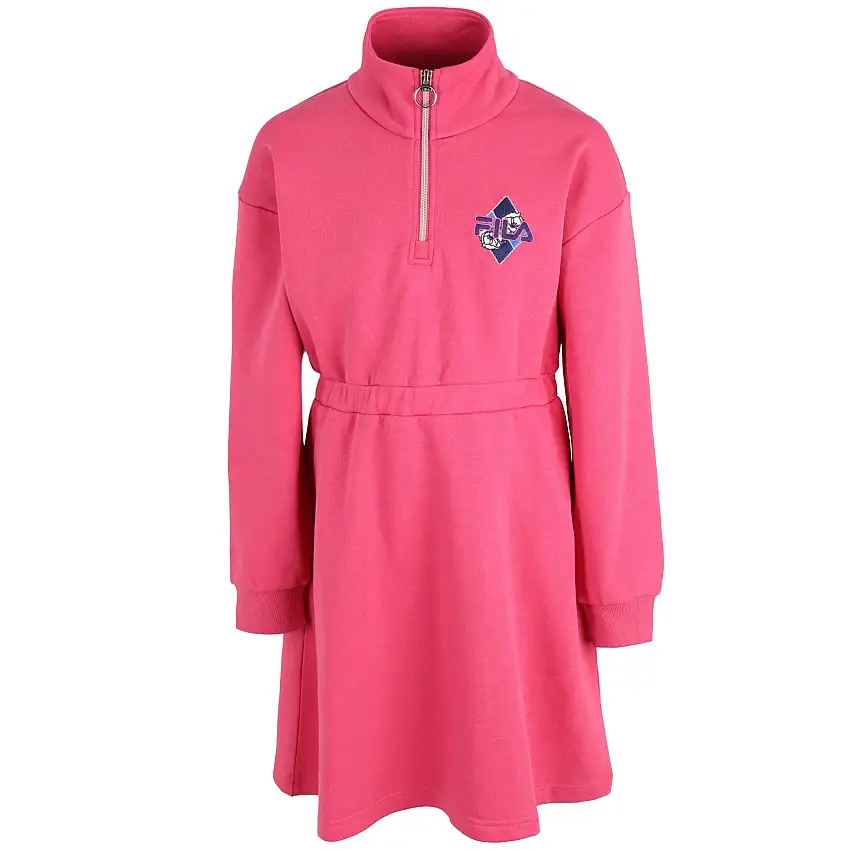 Abito in felpa con zip ragazza Fila Tann