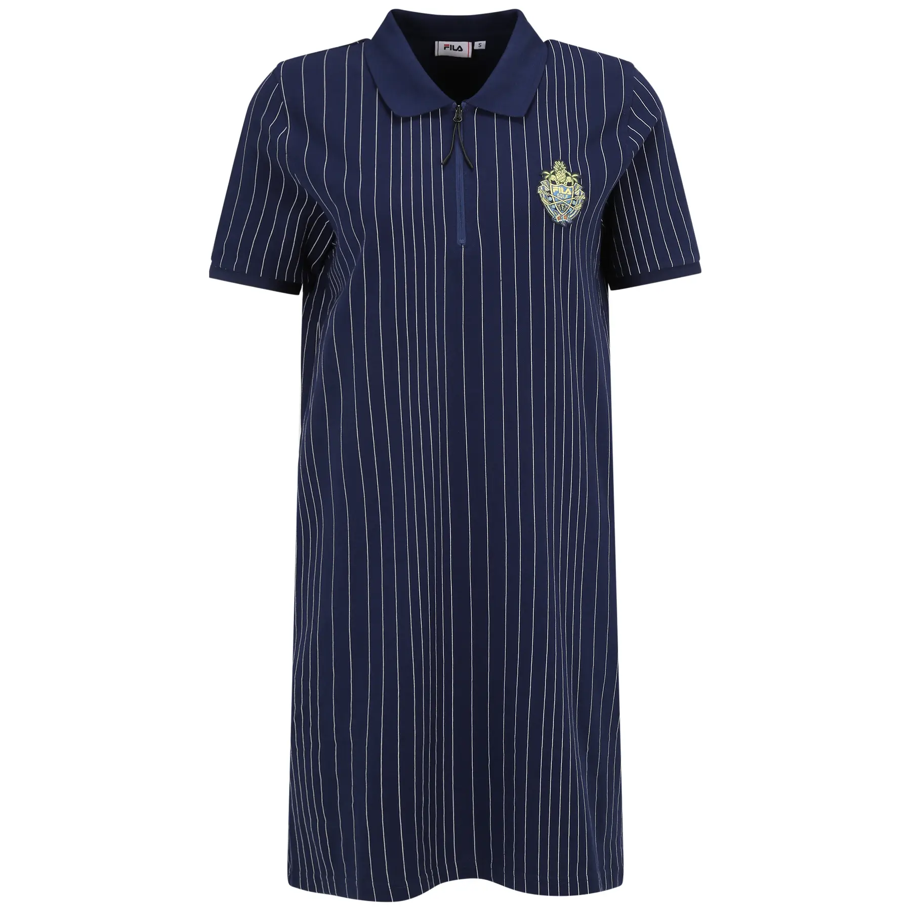 Abito polo a righe da donna Fila Treplin