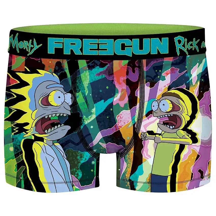 Boxer Freegun Rick et Morty Big Eyes