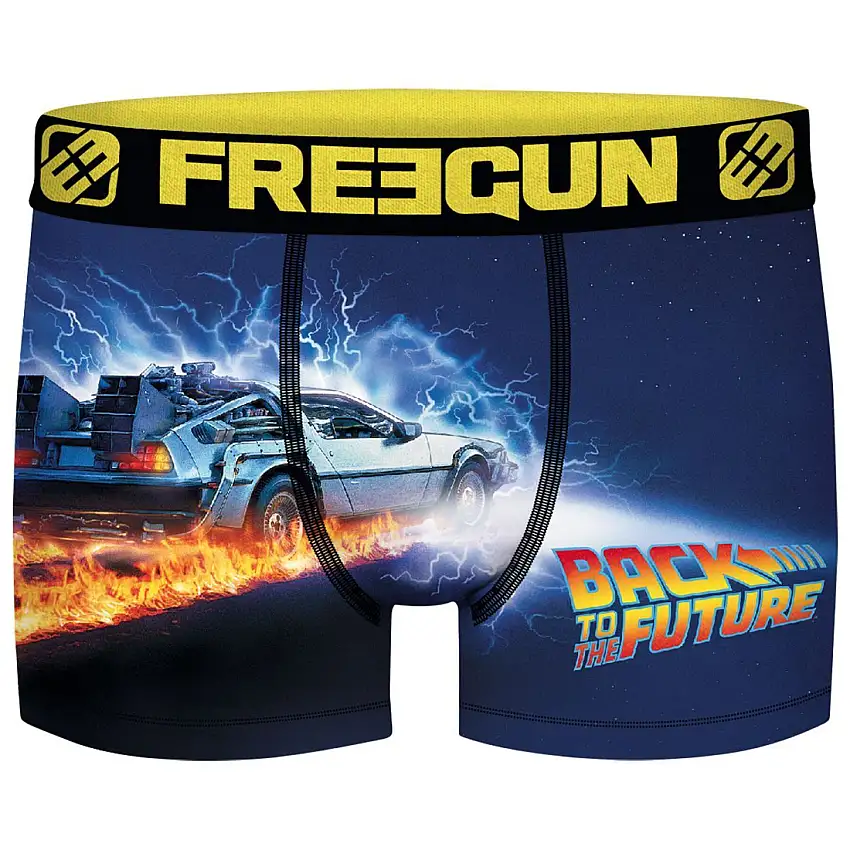 Boxer Freegun Retour vers le Futur Delorean