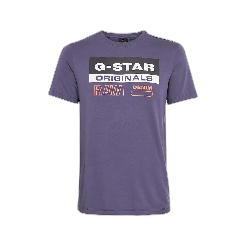 T-shirt sottile con logo dell'etichetta G-Star Originals