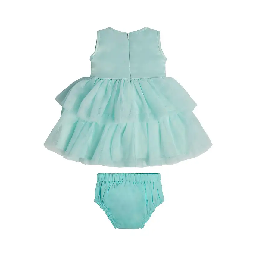 Abito con perline + set di mutandine per bambina Guess