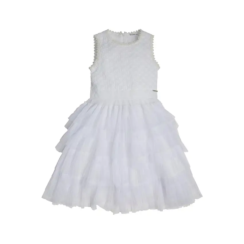 Abito bambina in misto cotone Guess Ceremony