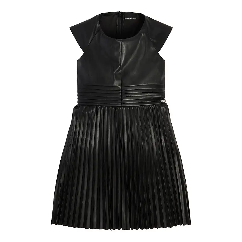 Abito da bambina in ecopelle Guess Ceremony