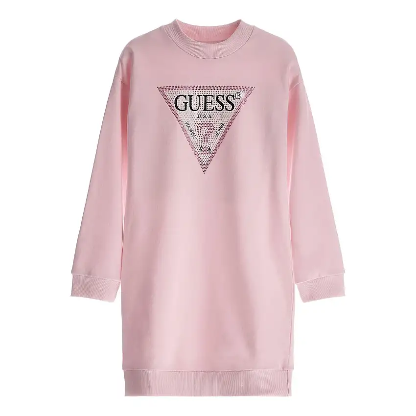 Abito da bambina in felpa di spugna Guess