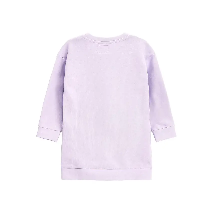 Abito da bambina in felpa non spazzolata Guess