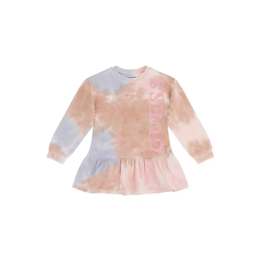 Abito in felpa per bambina Guess Tie&dye [Misura 2 anni]
