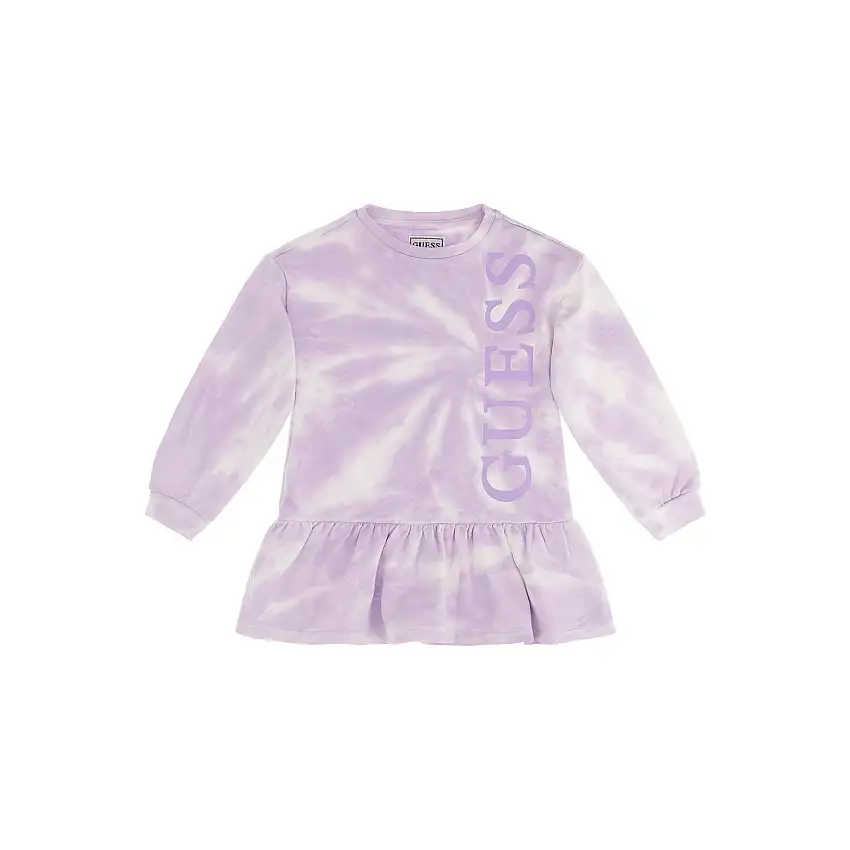 Abito in felpa per bambina Guess Tie&dye French Terry