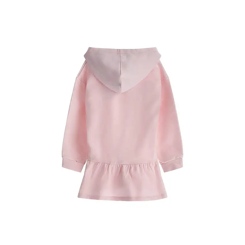 Abito con cappuccio per bambina Guess French Terry