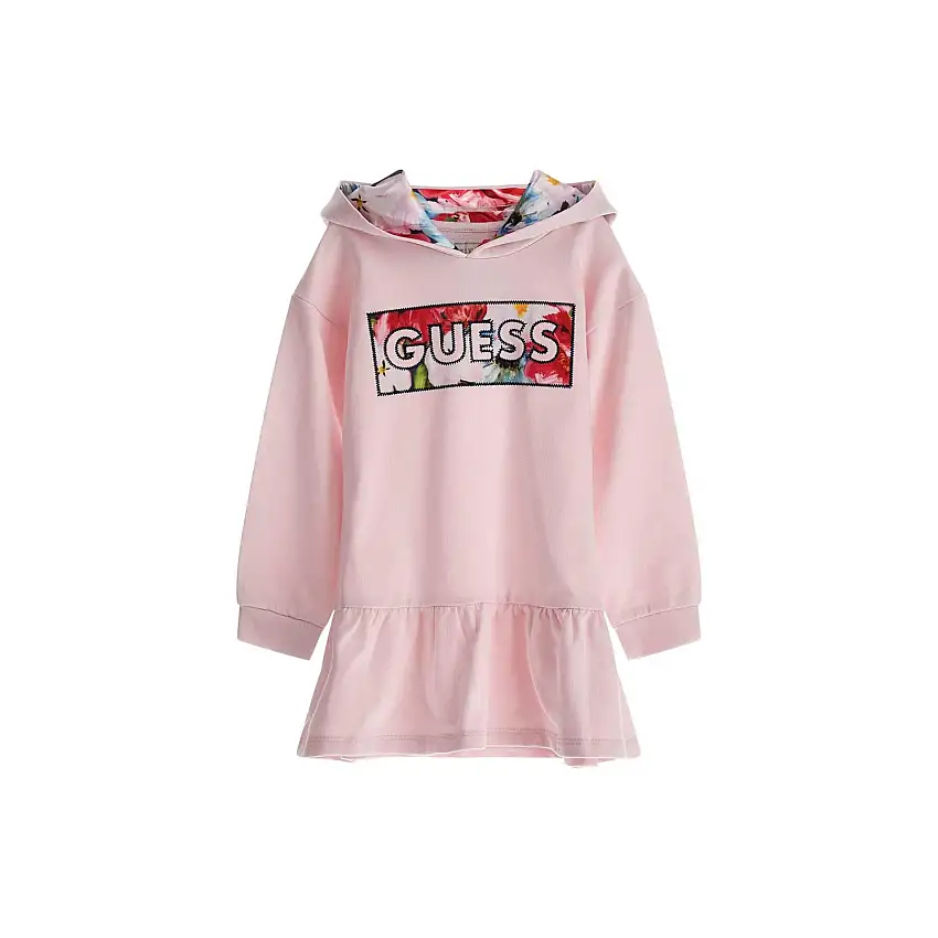 Abito con cappuccio per bambina Guess French Terry [Misura 2 anni]