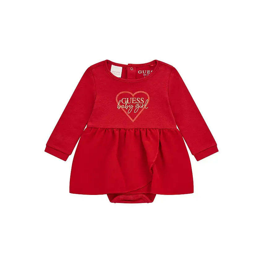 Abito body bambina a maniche lunghe Guess