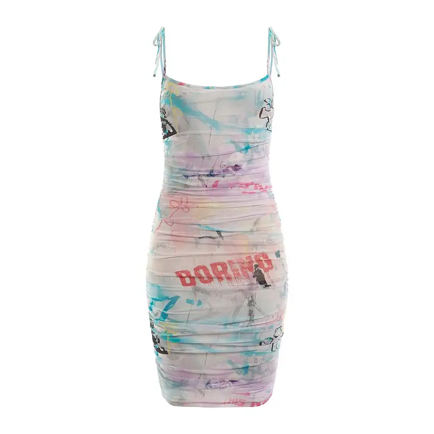 Abito acquerello da donna Guess Graffiti