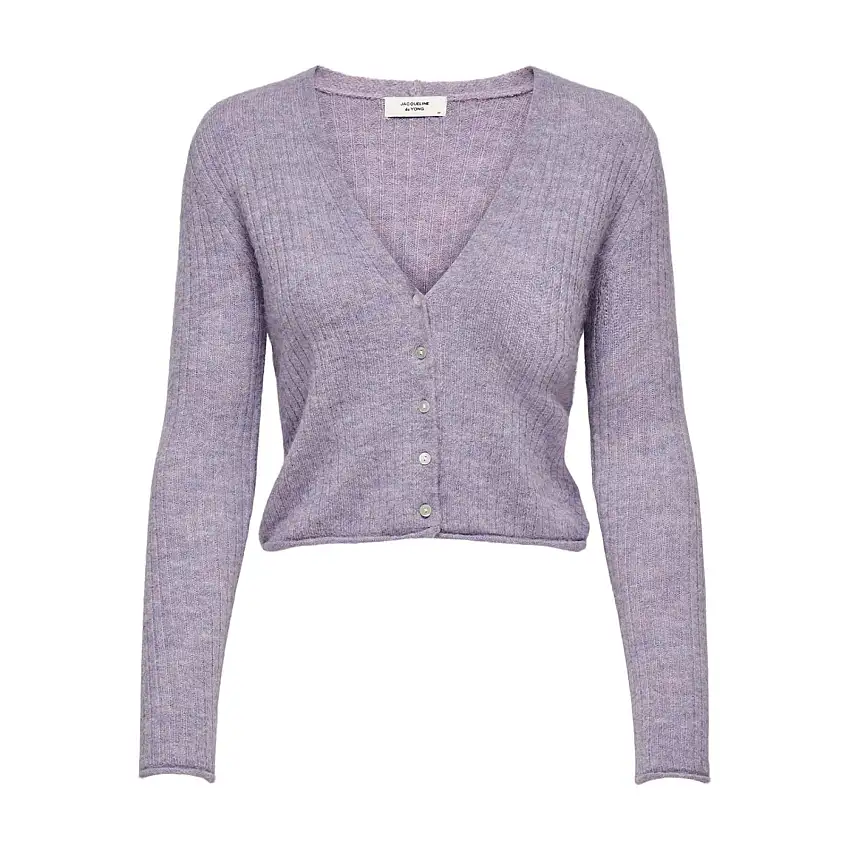 Cardigan court maglia a maniche lunghe da donna JDY Sunday