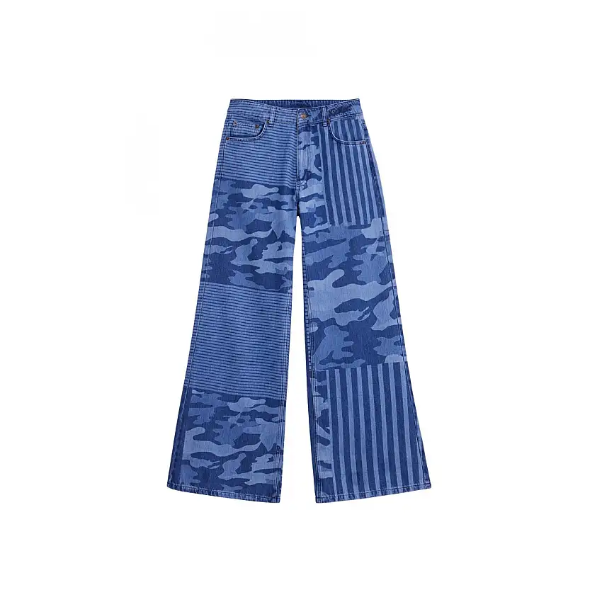 Jeans a vita alta Kickers Huge