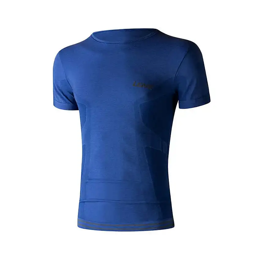 T-shirt con scollo rotondo Lenz Merino 6.0