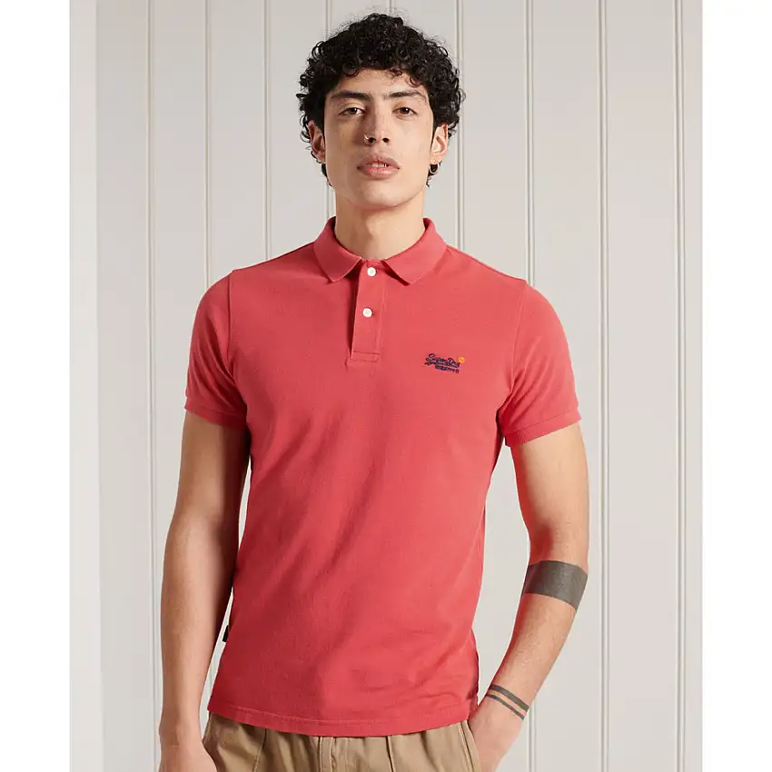 Polo in piqué a maniche corte Superdry Classic