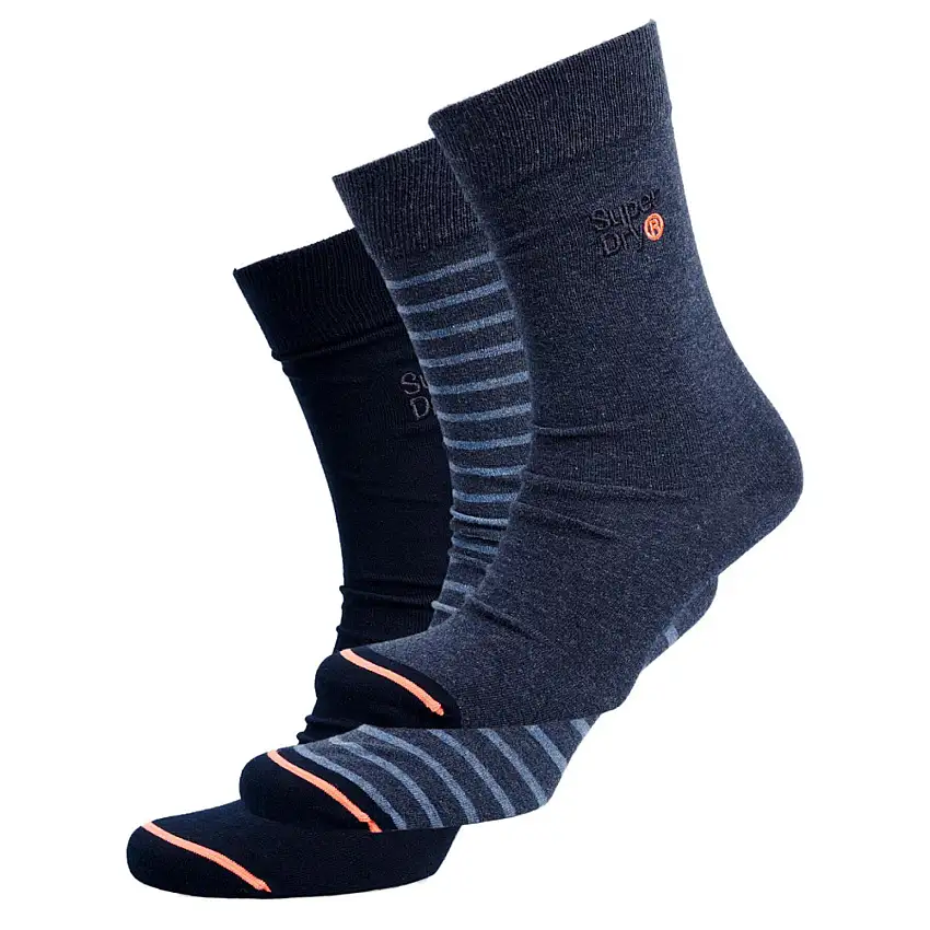 Calzini Superdry City en coton biologique (x3)