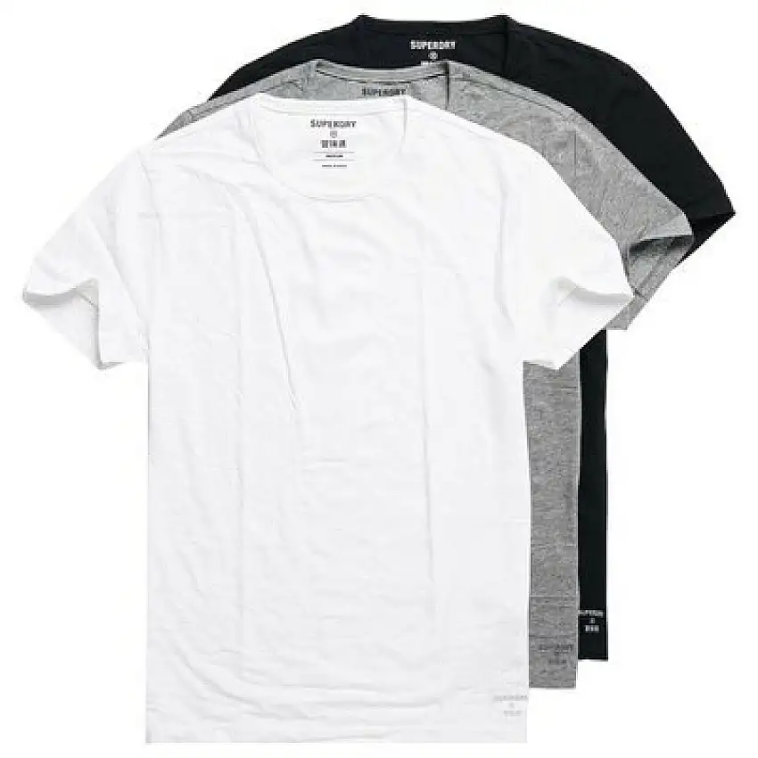 Maglietta da bucato in cotone biologico Superdry (x3)