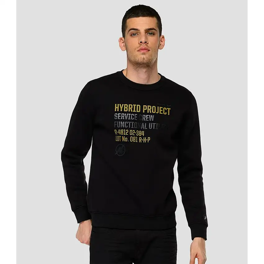 Felpa stampata Replay hybrid project