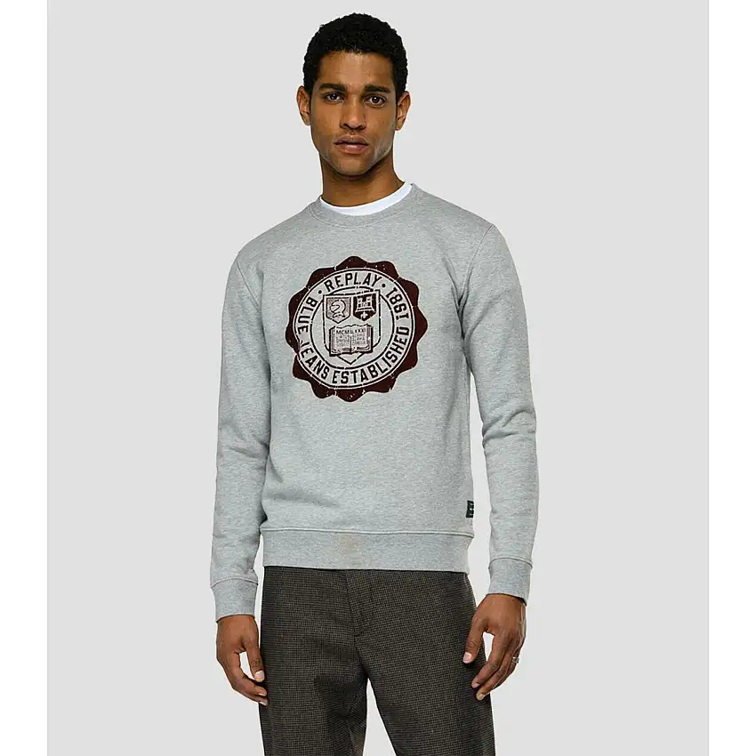 Felpa stampata Replay